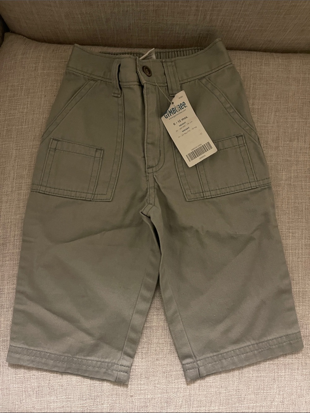 Gymboree Gray Cargo Pants for infant
